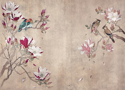 Фотообои HAIKU 1, FAUNA, Factura Фотообои HAIKU 1, FAUNA, Factura